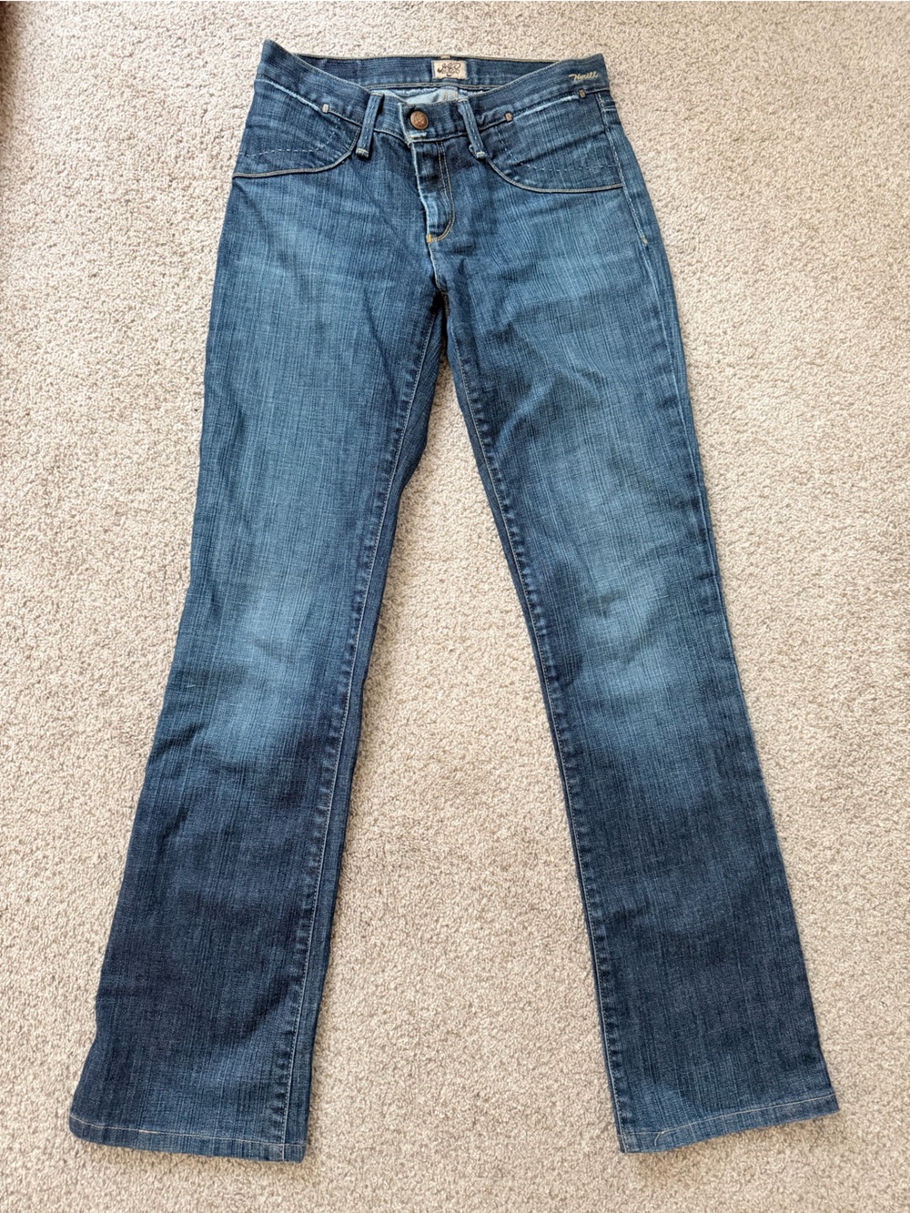 Goldsign Thrill Dark Blue Bootcut Jeans